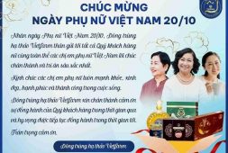 Thư chúc mừng ngày Phụ nữ Việt Nam 20/10 từ Đông trùng hạ thảo Vietfarm
