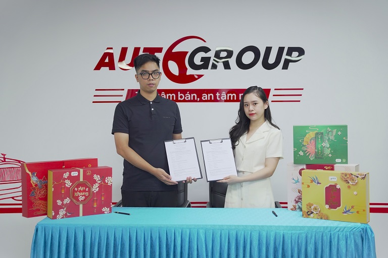 Đông trùng hạ thảo Vietfarm ký kết cung ứng hơn 300 set quà Tết cho Tập đoàn Auto Group