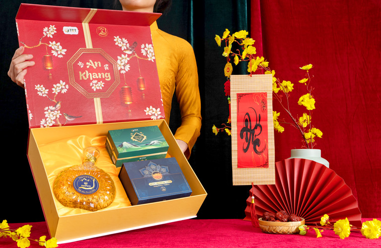 Set quà Tết An Khang nhận được rất nhiều đánh giá cao từ phía quý khách hàng