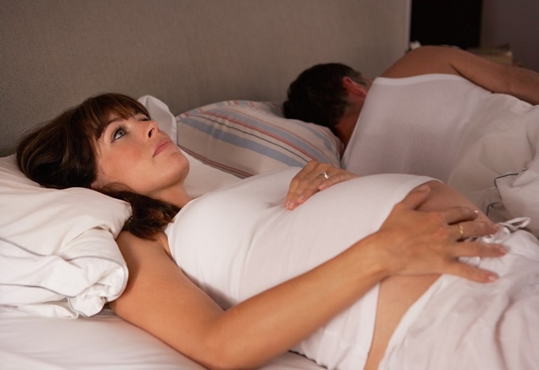 Nhiều chị em bị mất ngủ khi mang thai