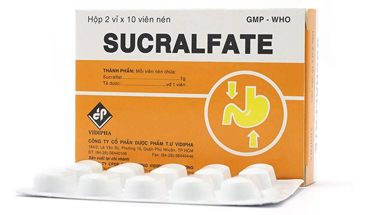 Sucralfate điều trị bệnh dạ dày hiệu quả