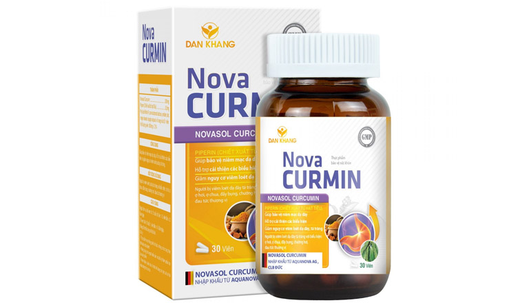 Nova Curmin hỗ trợ điều trị bệnh dạ dày