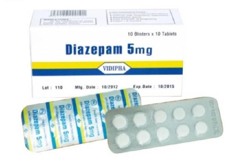 Thuốc ngủ Diazepam 5mg