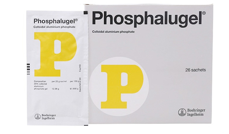 Thuốc chữa đau dạ dày cho trẻ em Phosphalugel