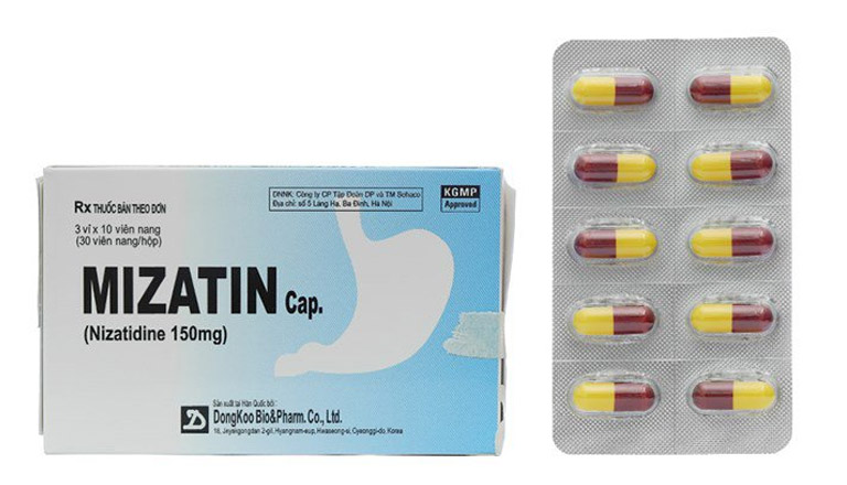 Nizatidin sử dụng rất phổ biến trong các liệu trình