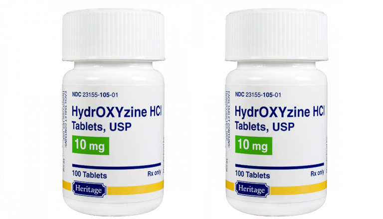 Thuốc trị mề đay Hydroxyzine