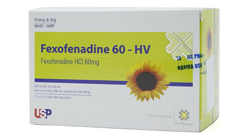 Fexofenadine ngày càng được dùng phổ biến