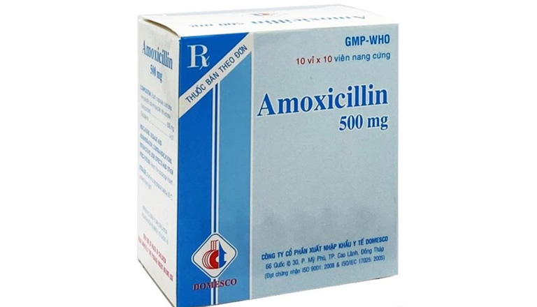 Amoxicillin là thuốc trị viêm họng phổ biến hiện nay