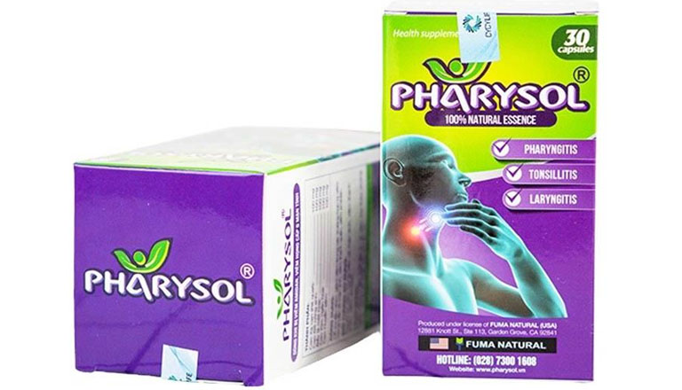 Pharysol hỗ trợ giảm viêm đau họng