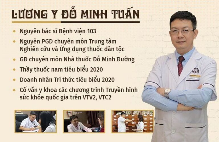 Bác sĩ Đỗ Minh Tuấn có nhiều năm kinh nghiệm điều trị yếu sinh lý nam bằng YHCT