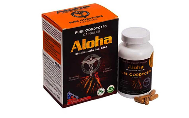 Viên uống đông trùng hạ thảo Aloha Pure Cordyceps