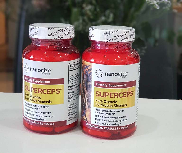 Sản phẩm đông trùng hạ thảo của Mỹ Nanogize Superceps